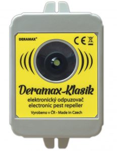 Ultrazvukový odpuzovač kun Deramax Klasik